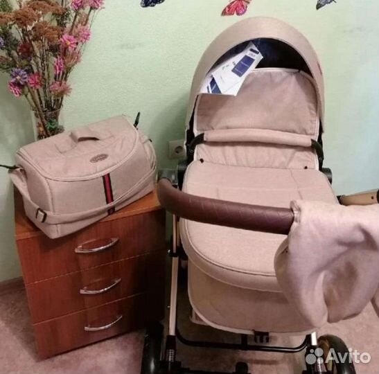 Коляска трансформер Luxmom, 2 в 1