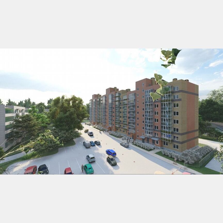 2-к. квартира, 55,2 м², 1/9 эт.