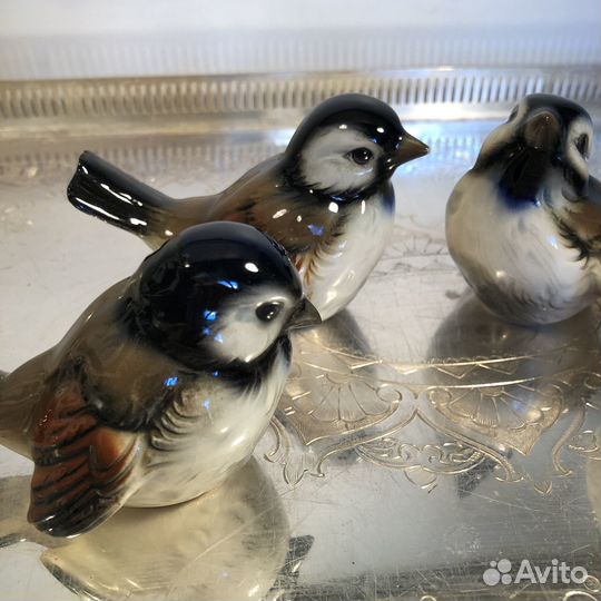 Четыре маленьких воробушка гебель