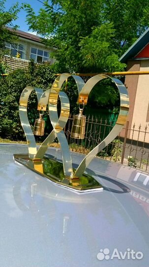 Кольца на свадебное авто