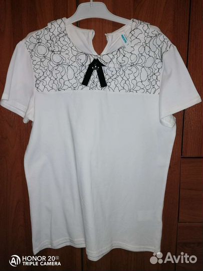 Блузка школьная 164 новая