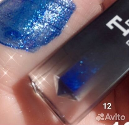 Блестящие жидкие тени