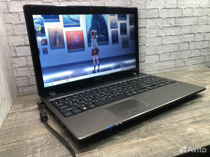 Быстрый ноутбук Acer A6/6gb/300gb