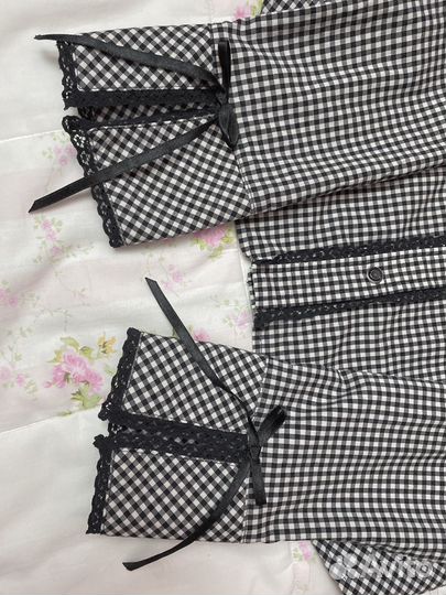 Великобритания рубашка блузка лолита винтаж