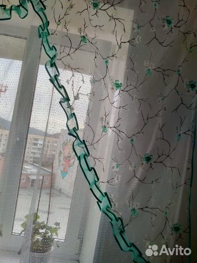 Штора для кухни