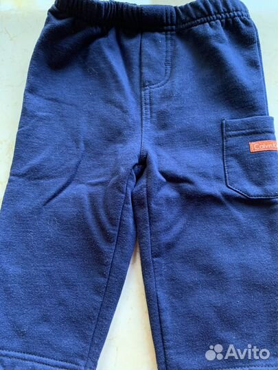 Рубашки и брюки детские 9-12мес.; 8 предметов