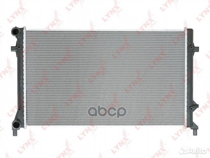 Радиатор охлаждения двигателя Skoda Octavia II