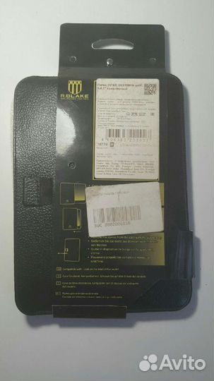 Кожаный чехол папка для планшета, эл.книги