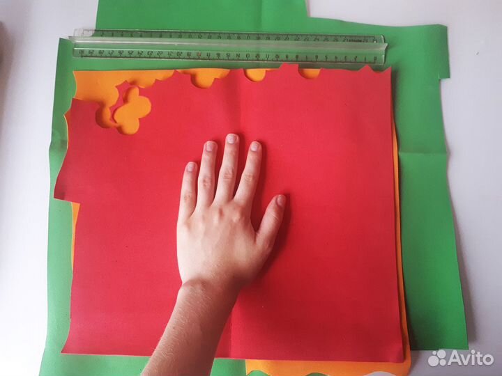 Иранский Фоамиран в листах