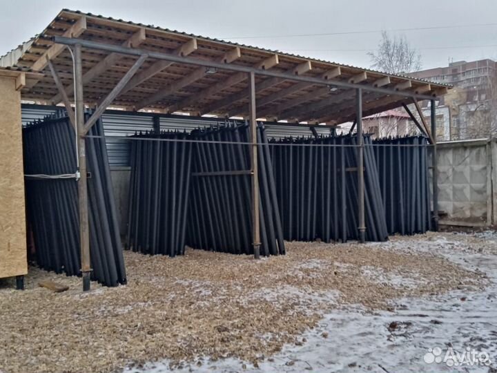 Винтовые сваи. Установка под ключ