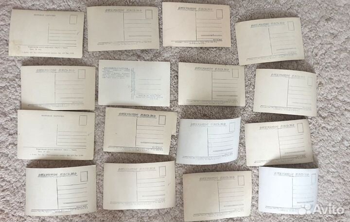 Советские открытки 1957 года актеры кино СССР