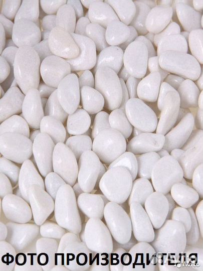 Грунт (галька) для аквариума (белый и чёрный цвет)