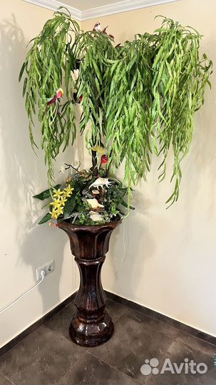 Декоративные фигуры, подставки, деревья