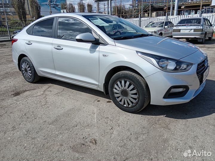 Hyundai Solaris 1.4 МТ, 2018, 158 500 км