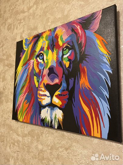 Картина льва