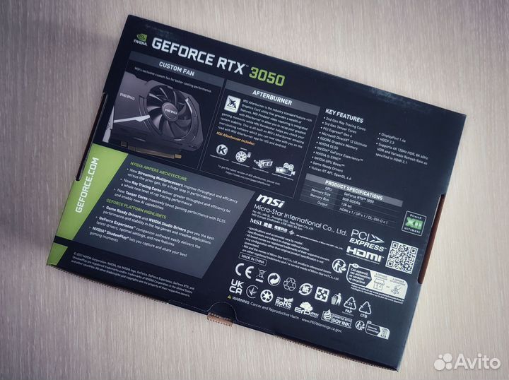 RTX 3050 Aero ITX