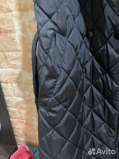 Жилетка пальто стеганая