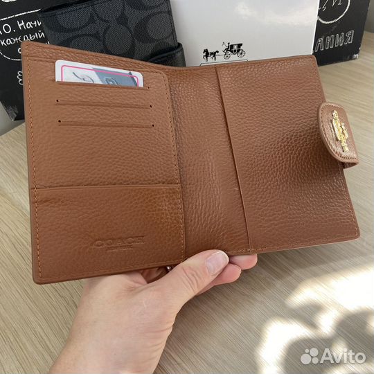 Обложка на паспорт coach новая