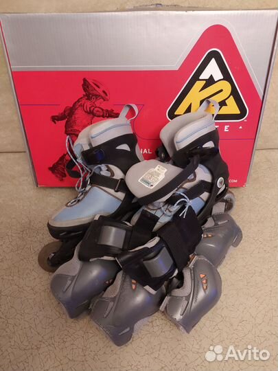 Коньки роликовые K2 skate 35-40 (раздвижные)