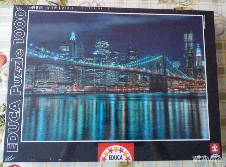 Пазлы, большие размеры, не вскрывались