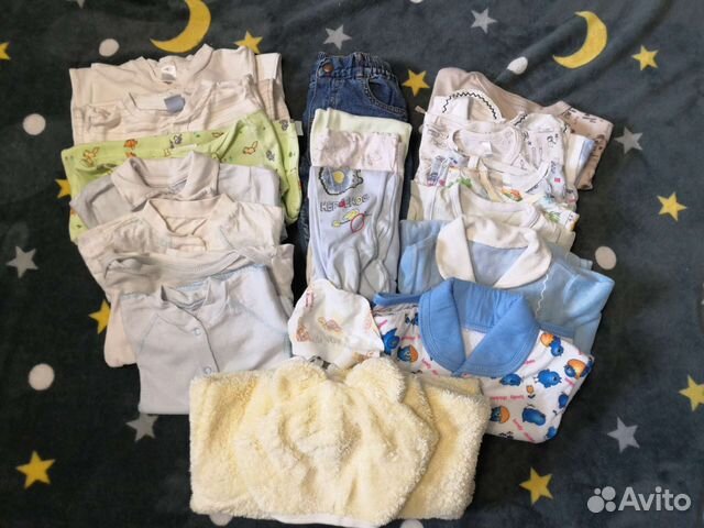 Пакет вещей на мальчика 0+
