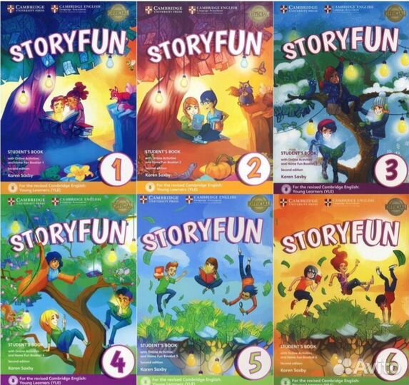 Storyfun и Home fun booklet все уровни