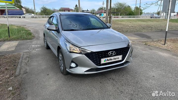 Hyundai Solaris 1.6 AT, 2020, 122 200 км