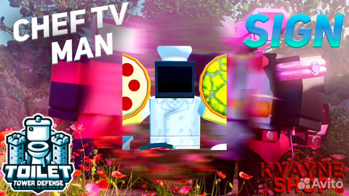 Chef TV Man Toilet Tower Defense