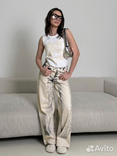 Майка женская Dior lux