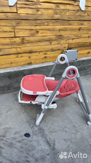 Продается стульчик для кормления+шезлонг