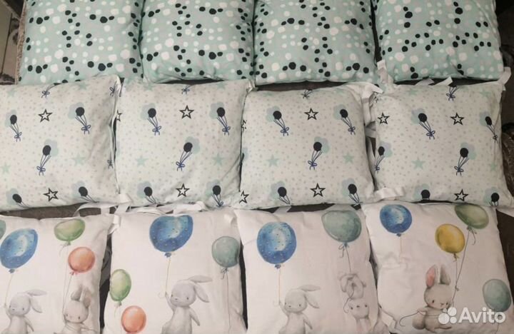 Бортики в кроватку