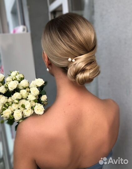 Макияж и прическа