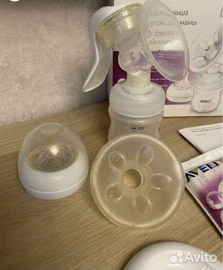 Молокоотсос avent ручной