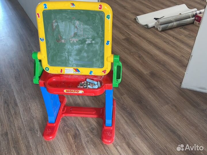 Стол раскладной детский moltco со стульчиком