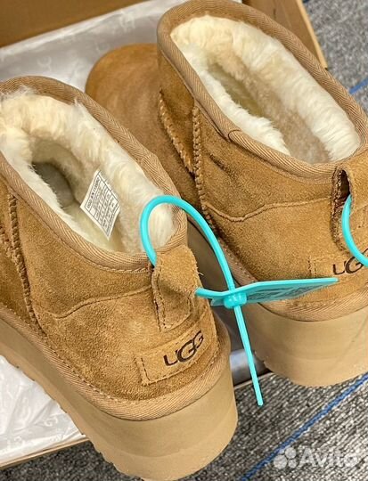 Ugg Ultra Mini platform chestnut Угги Оригинал