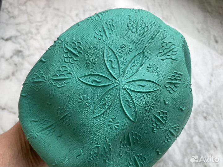 Шапочки резиновые для плавания