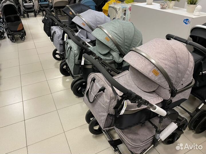 Коляска 2в1 3в1 Luxmom 555