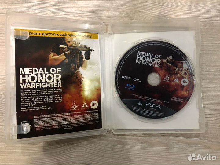 Medal of Honor Warfighter для Sony Ps3
