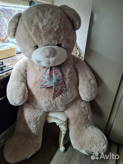 Плюшевый медведь огромный