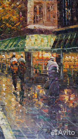 Картина маслом 50х60см. Триумфальная арка