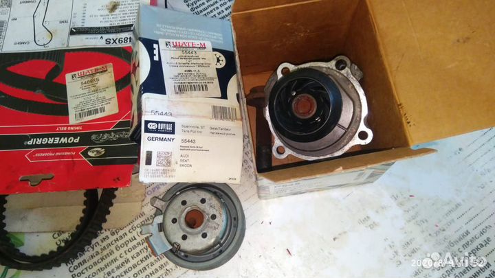 Грм. помпу. шрус. натяжной ролик