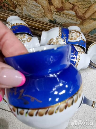 Чайный сервиз. Барановка. СССР. На 12 персон