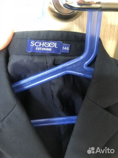 Пиджак школьный для мальчика 146