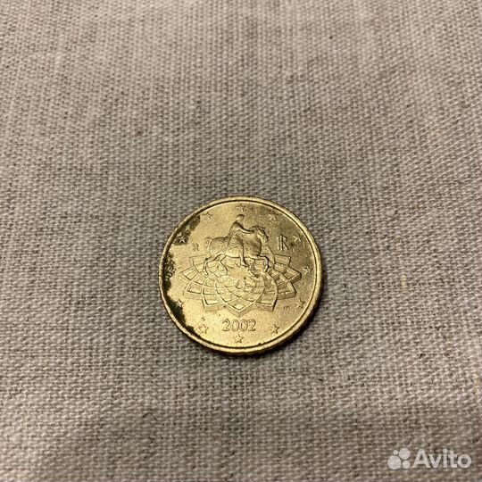 Монеты евроценты 50
