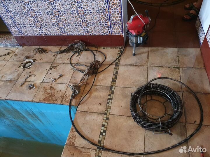 Гидродинамическая прочистка канализации