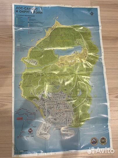 GTA 5 PS3 Диск + Плакат