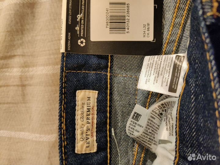 Levi's premium 501 93 w34 l32