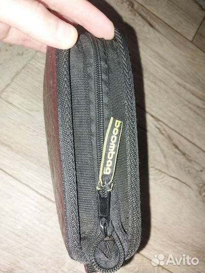 Кожаная сумка для хранения сд дисков в машине