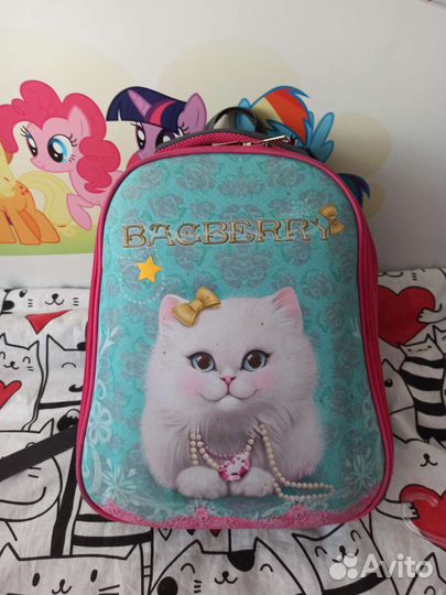 Портфель рюкзак для девочки школьный