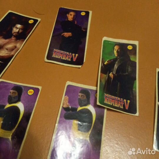 Наклейки Мортал Комбат 5 Стикеры Mortal Kombat 5